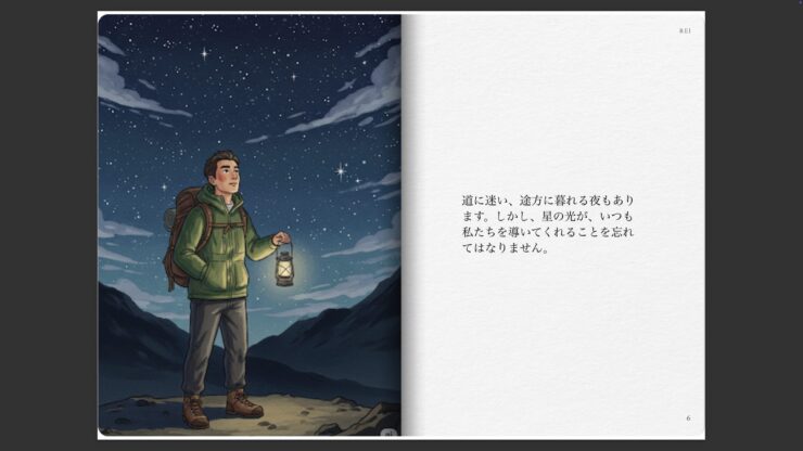 REIが制作した人生の山登り
